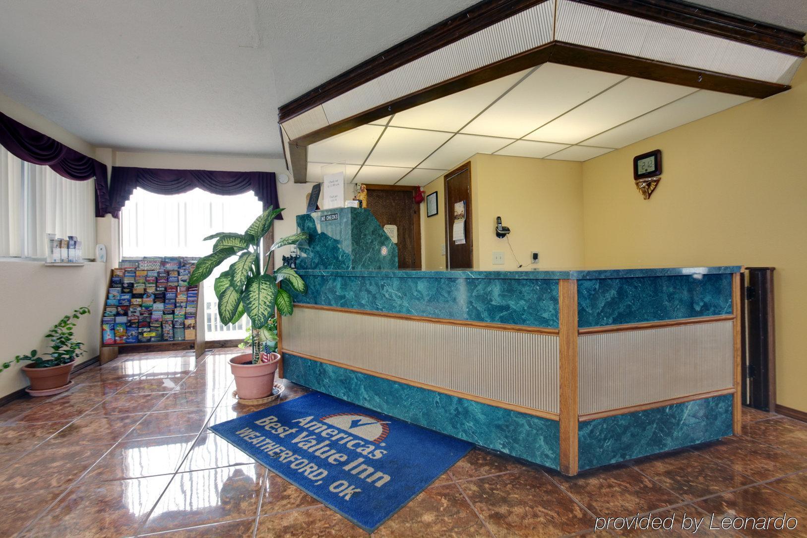 Americas Best Value Inn Weatherford מראה פנימי תמונה